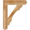 Ekena Millwork Olympic Craftsman Rough Sawn Bracket, Western Red Cedar, 6"W x 32"D x 40"H BKT06X32X40OLY04RWR - alternate 2